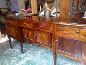 Victorian sideboard - antique restoration